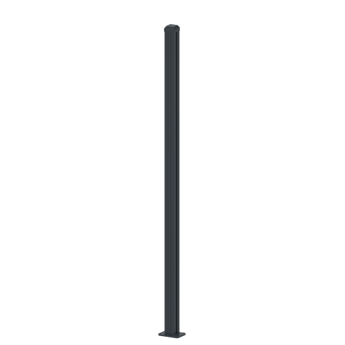 Plotový sloupek 65 x 65 x 1857,5 mm s patkou